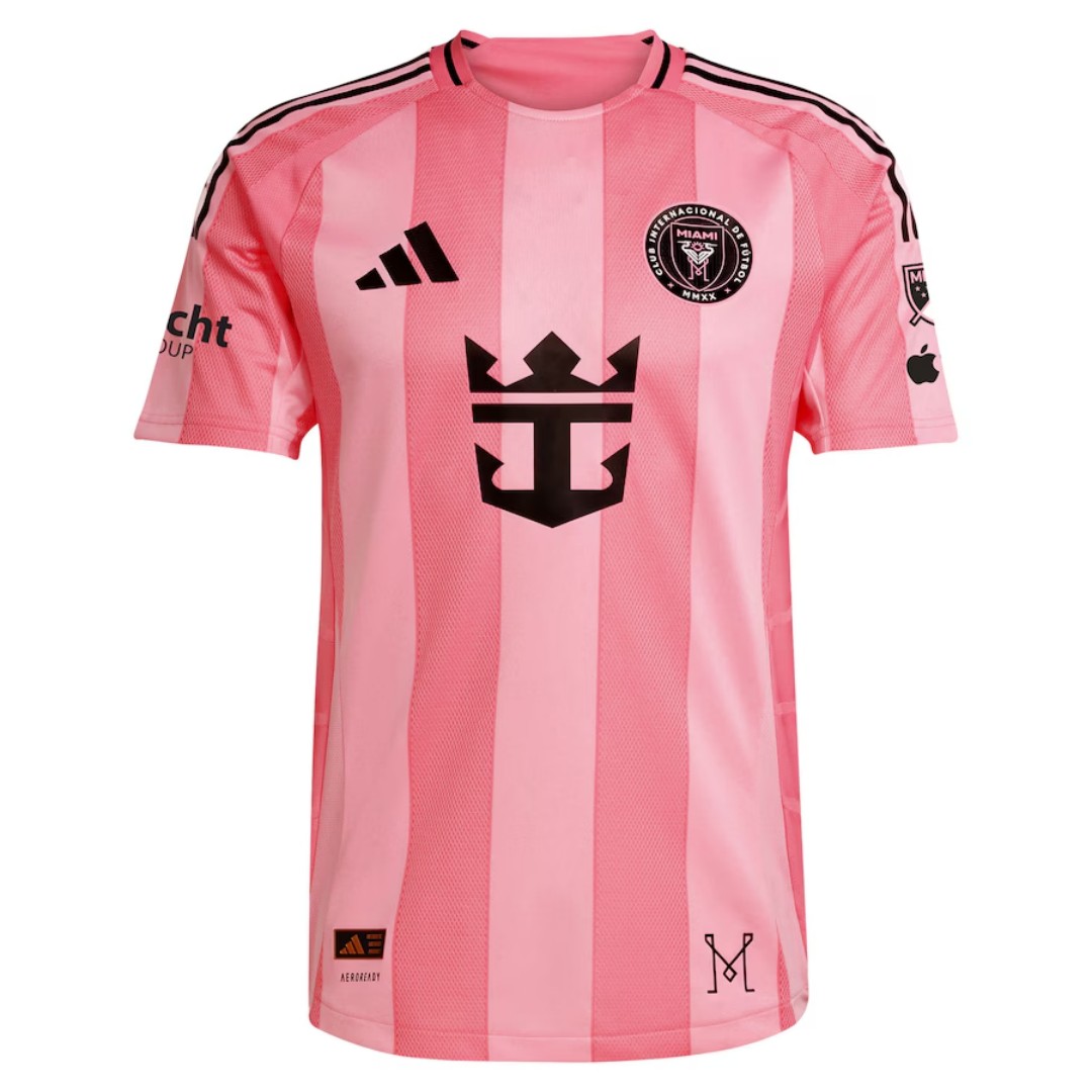 Inter Miami CF Euforia Home Jersey Player Version 2025 — Inter Miami Home 2025
