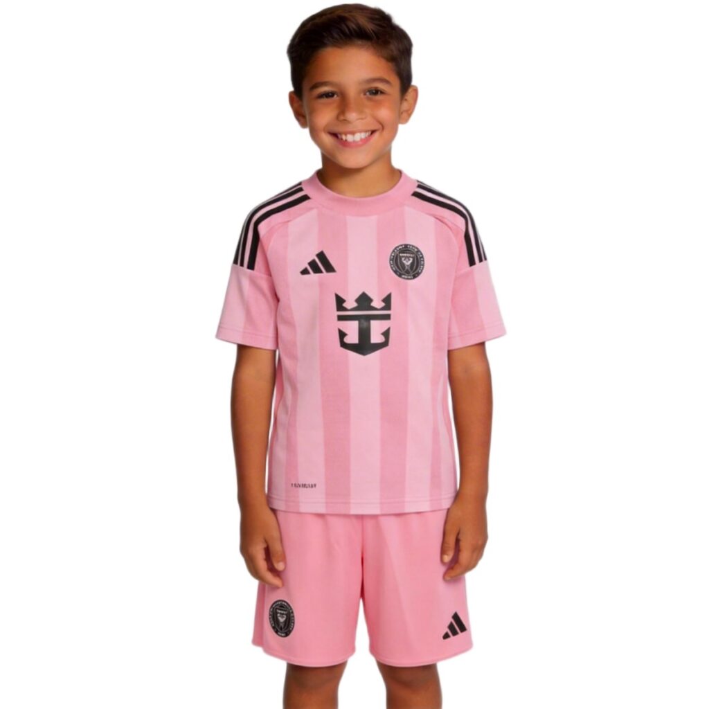 Kids Inter Miami CF Euforia Home Kit 2025 - Cancha Kits