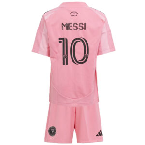 Messi #10 Kids Inter Miami CF Euforia Home Kit 2025 - Cancha Kits