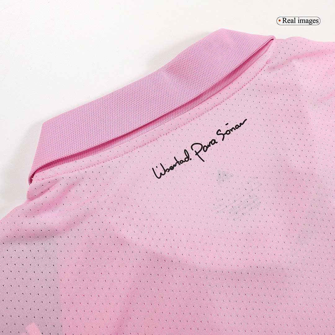 Inter Miami CF Match Jersey The Heart Beat Kit Player Version 2023 — Inter Miami Home 2023