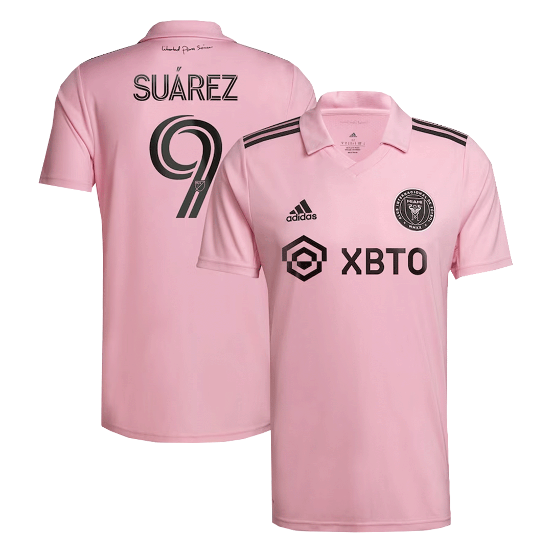 SUÁREZ #9 Inter Miami Home Jersey 2023 — Inter Miami Home 2023