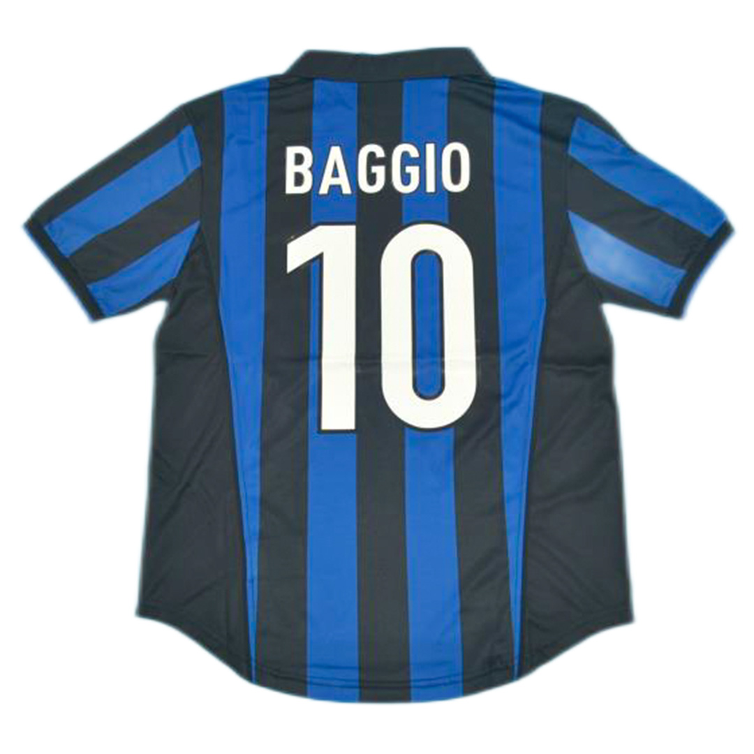 BAGGIO #10 Retro Inter Milan Home Jersey 1998/99 — Inter Milan Home 1998/99