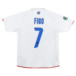 Figo #7 Retro Inter Milan 100th Anniversary Away Jersey 2007/08 - Cancha Kits