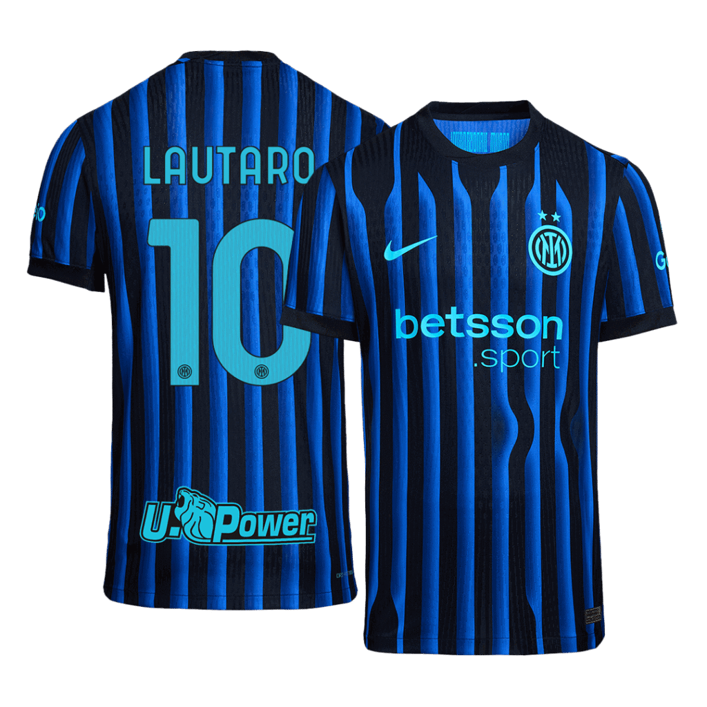LAUTARO #10 Inter Milan Home Match Jersey Player Version 2025/26 - Cancha Kits