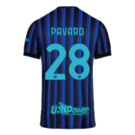 PAVARD #28 Inter Milan Home Jersey 2025/26