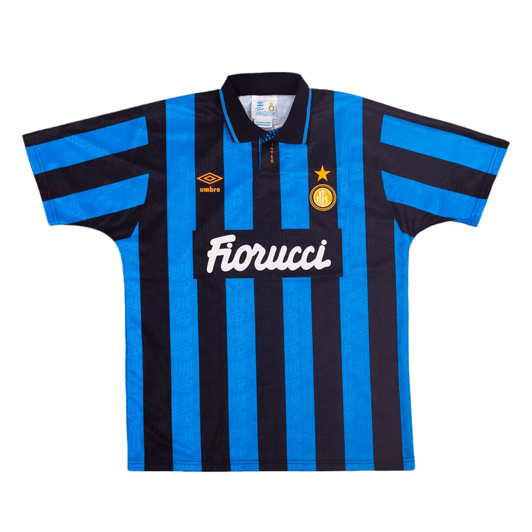 Retro Inter Milan Home Jersey 1992/93 — Inter Milan Home 1992/93