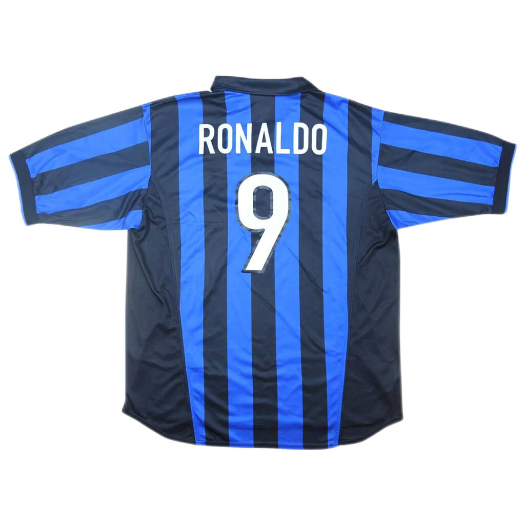 Ronaldo #9 Retro Inter Milan Home Jersey 1998/99 - Cancha Kits