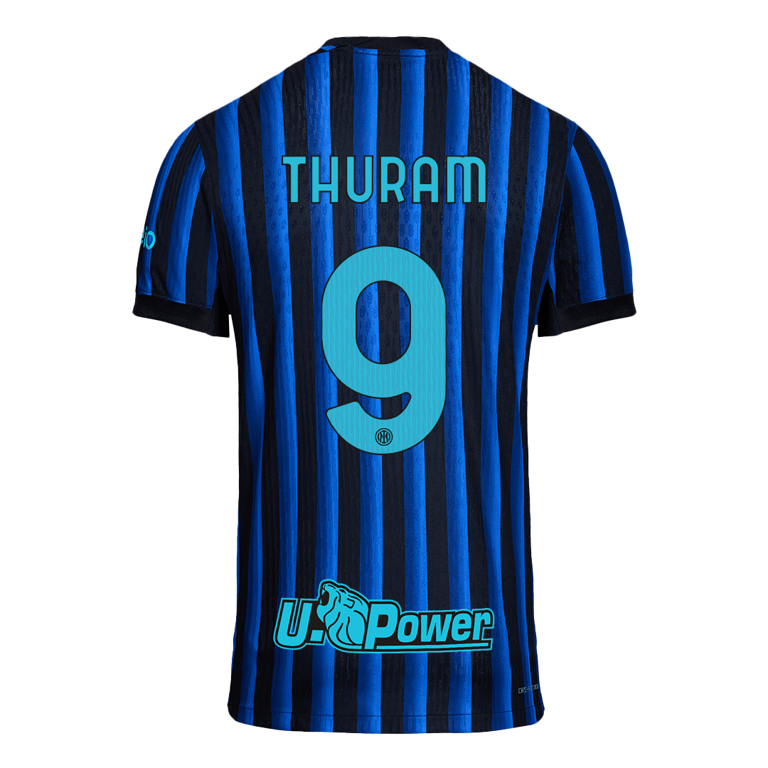 THURAM #9 Inter Milan Home Match Jersey Player Version 2025/26 — Inter Milan Home 2025/26