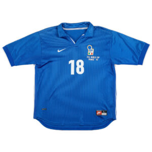 Baggio R. #18 Retro Italy Home Jersey World Cup 1998 - Cancha Kits