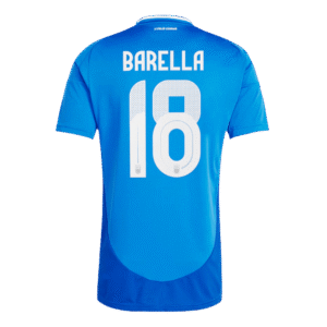 BARELLA #18 Italy Home Jersey Euro - Cancha Kits