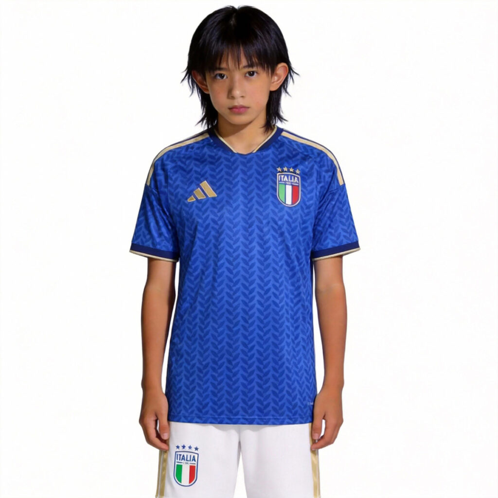 Kids Italy Home Jersey Kit World Cup 2026 - Cancha Kits