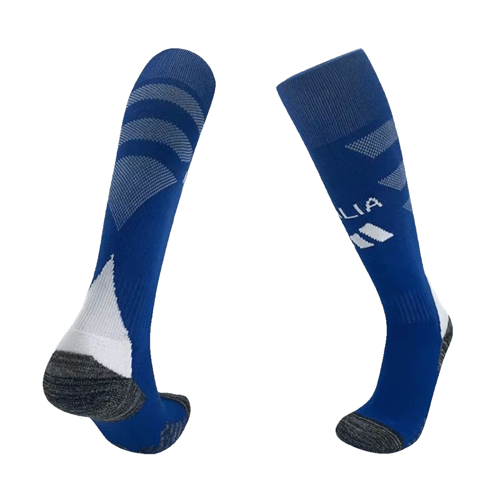 Kids Italy Home Soccer Socks - Cancha Kits