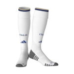 Kids Italy Home Soccer Socks – White 2026
