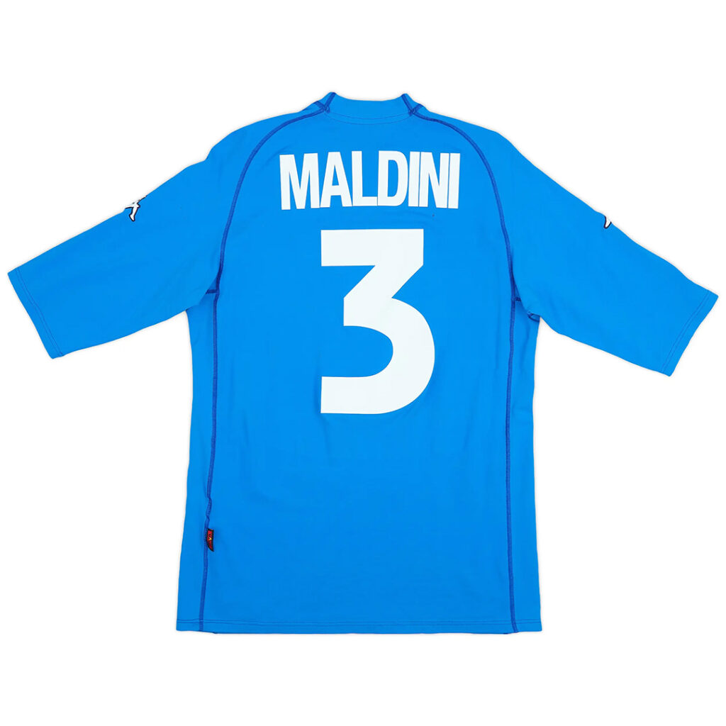 Maldini #3 Retro Italy Home Jersey Euro Cup 2000 - Cancha Kits