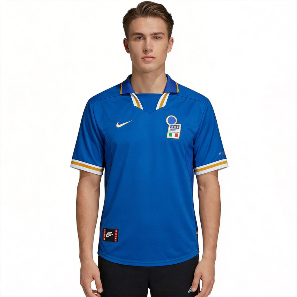 Retro Italy Home Jersey Euro Cup 1996 - Cancha Kits