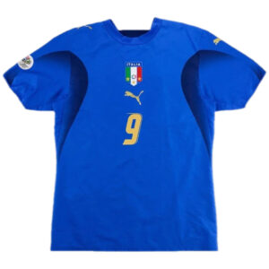 TONI #9 Retro Italy Home Jersey World Cup 2006 - Cancha Kits