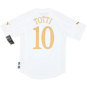 TOTTI #10 Retro Italy Away Jersey Euro Cup 2004 - Cancha Kits