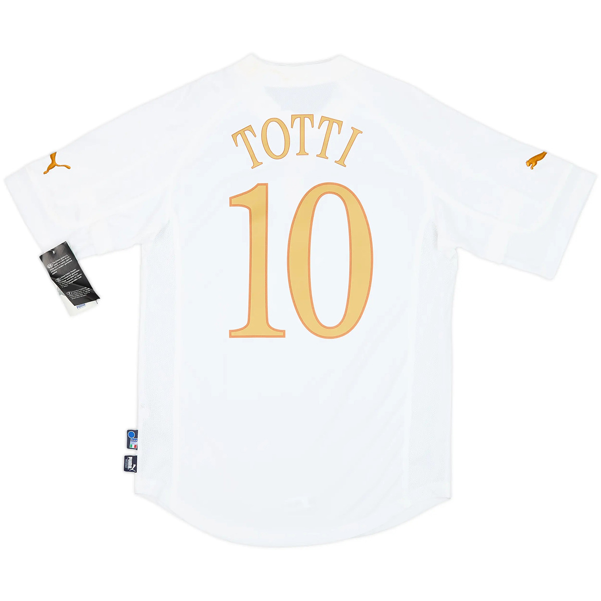 TOTTI #10 Retro Italy Away Jersey Euro Cup 2004 — Italy Away 2004