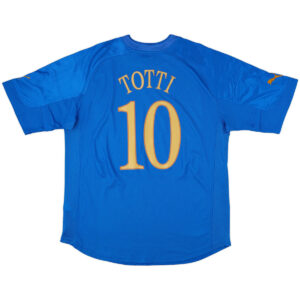 TOTTI #10 Retro Italy Home Jersey Euro Cup 2004 - Cancha Kits