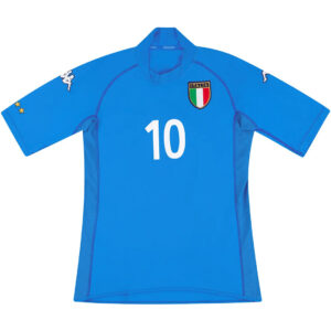 TOTTI #10 Retro Italy Home Jersey World Cup 2002 - Cancha Kits