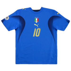 TOTTI #10 Retro Italy Home Jersey World Cup 2006 - Cancha Kits