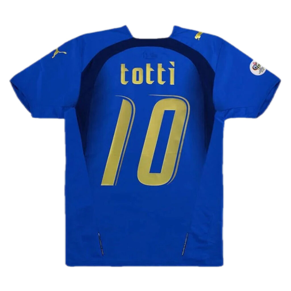 TOTTI #10 Retro Italy Home Jersey World Cup 2006 - Cancha Kits