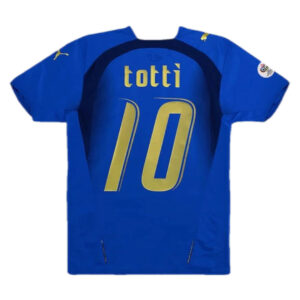 TOTTI #10 Retro Italy Home Jersey World Cup 2006 - Cancha Kits