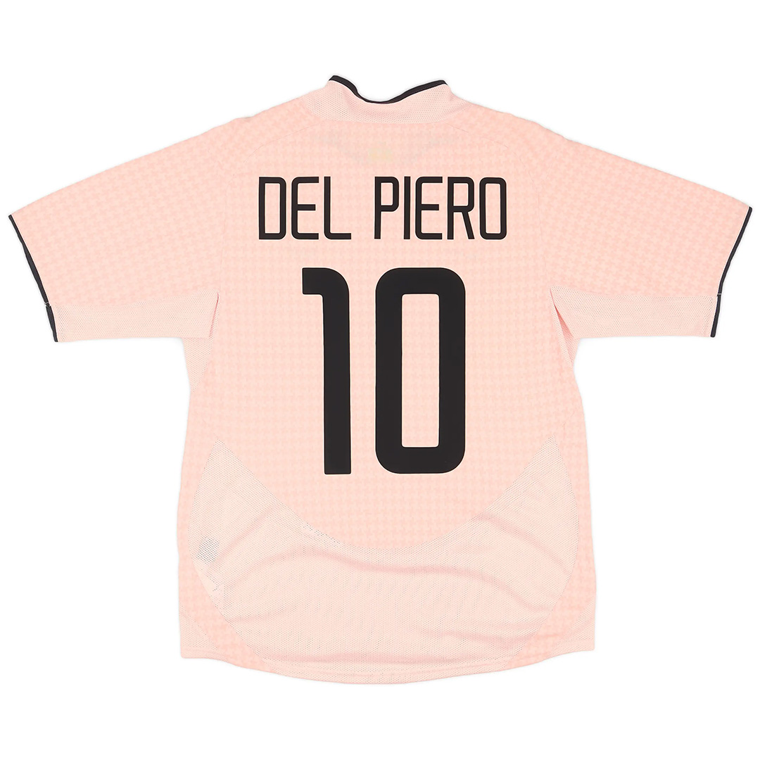 DEL PIERO #10 Retro Juventus Away Jersey 2003/04 — Juventus Away 2003/04