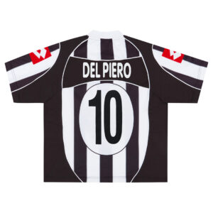 Del Piero #10 Retro Juventus Home Jersey 2002/03 - Cancha Kits