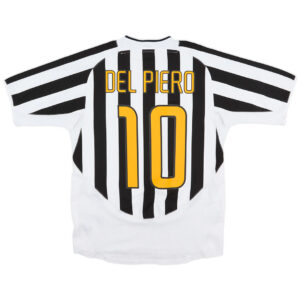 DEL PIERO #10 Retro Juventus Home Jersey 2003/04 - Cancha Kits