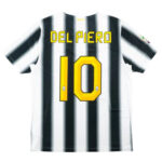 Del Piero #10 Retro Juventus Home Jersey 2011/12