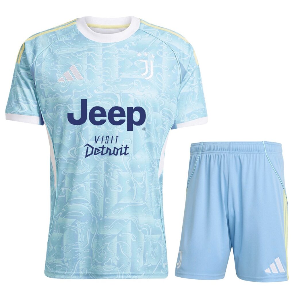 Juventus Away Jersey Kit 2025/26 - Cancha Kits
