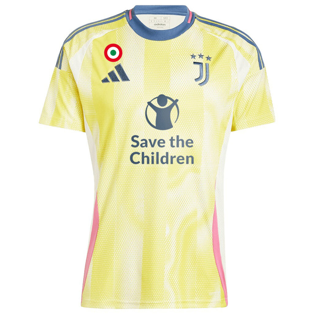 Juventus Away Save Children Sponsor Jersey - Cancha Kits