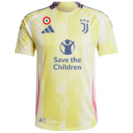 Juventus Away Save Children Sponsor Match Jersey Player Version