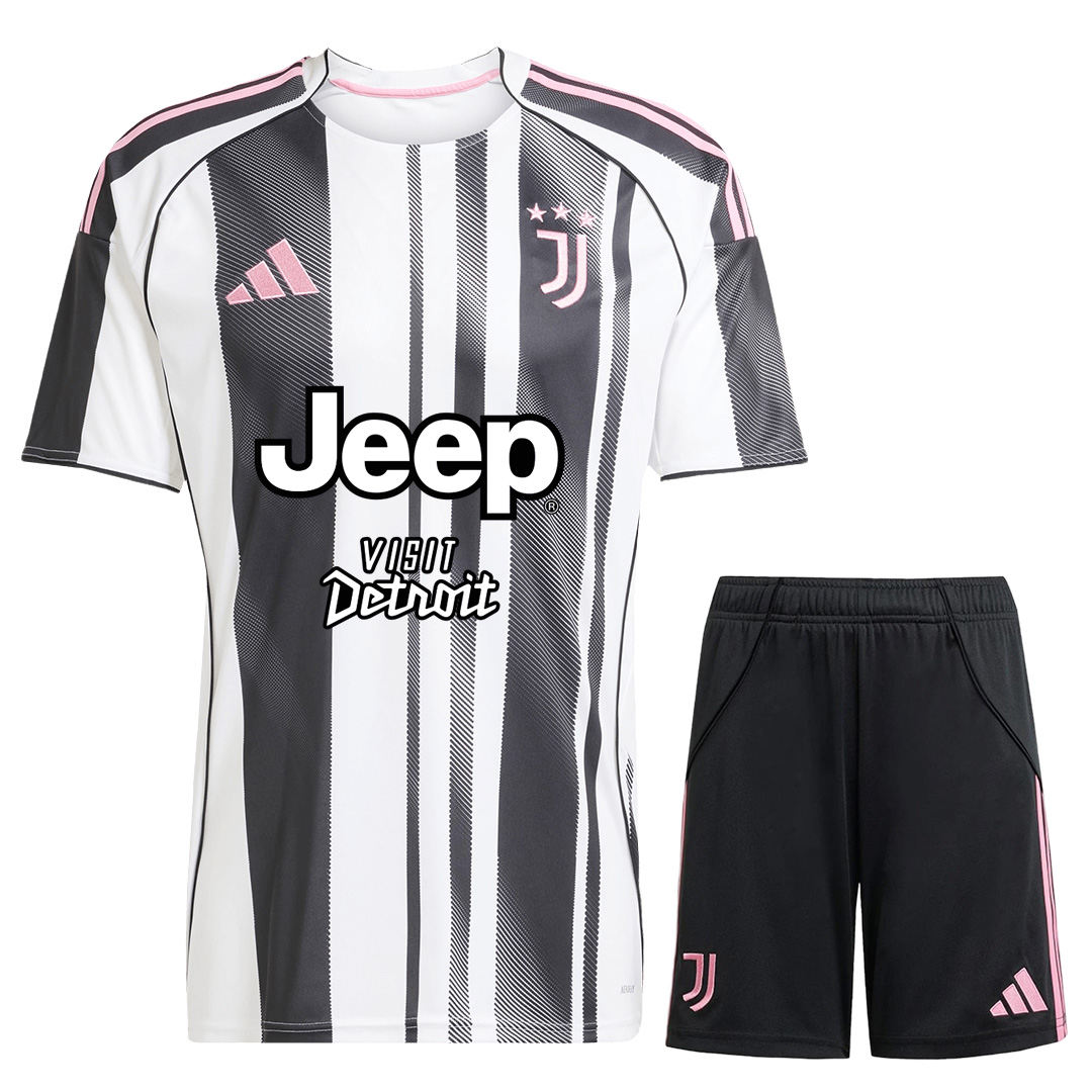 Juventus Home Jersey Kit 2025/26 — Juventus Home 2025/26