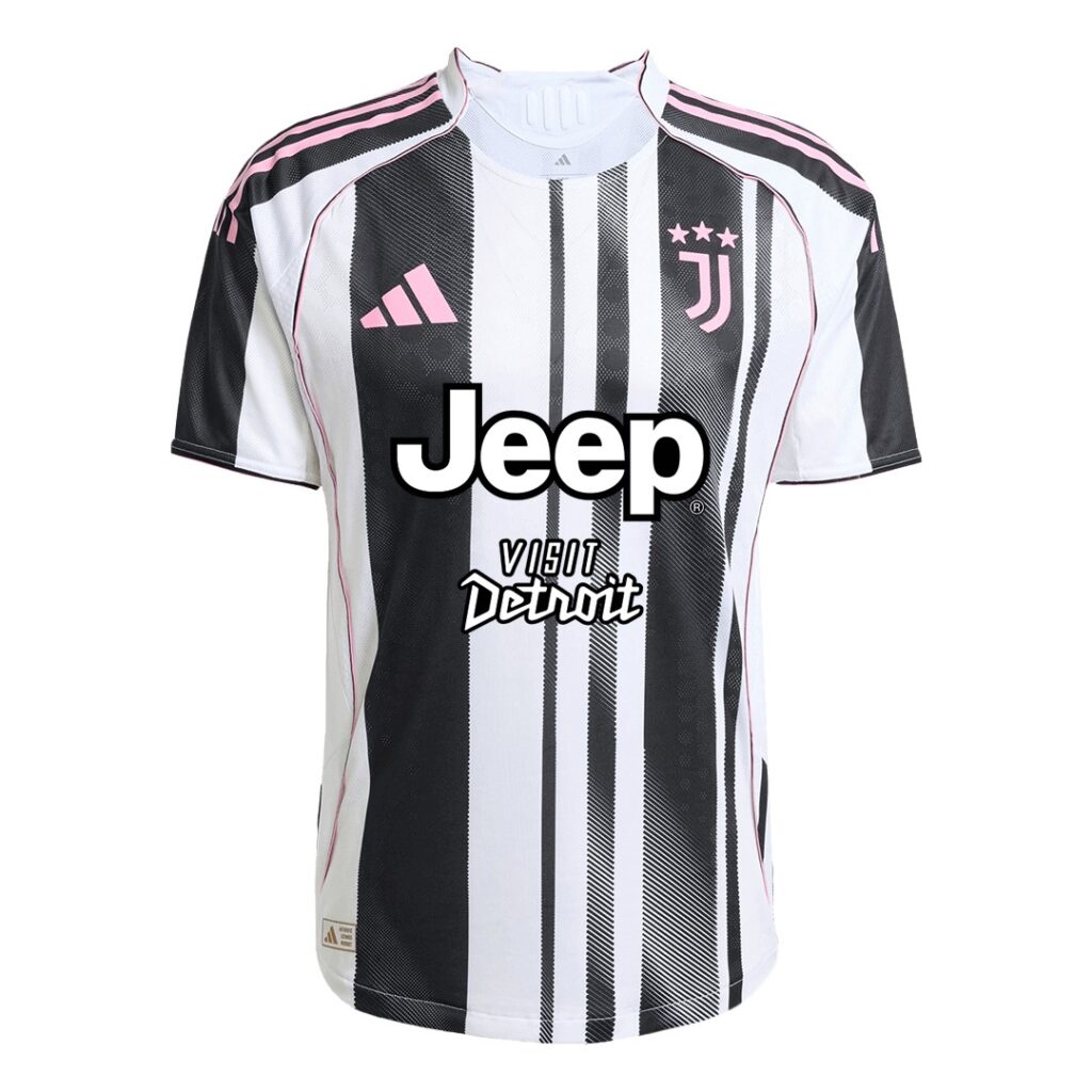Juventus Home Match Jersey Player Version 2025/26 - Cancha Kits
