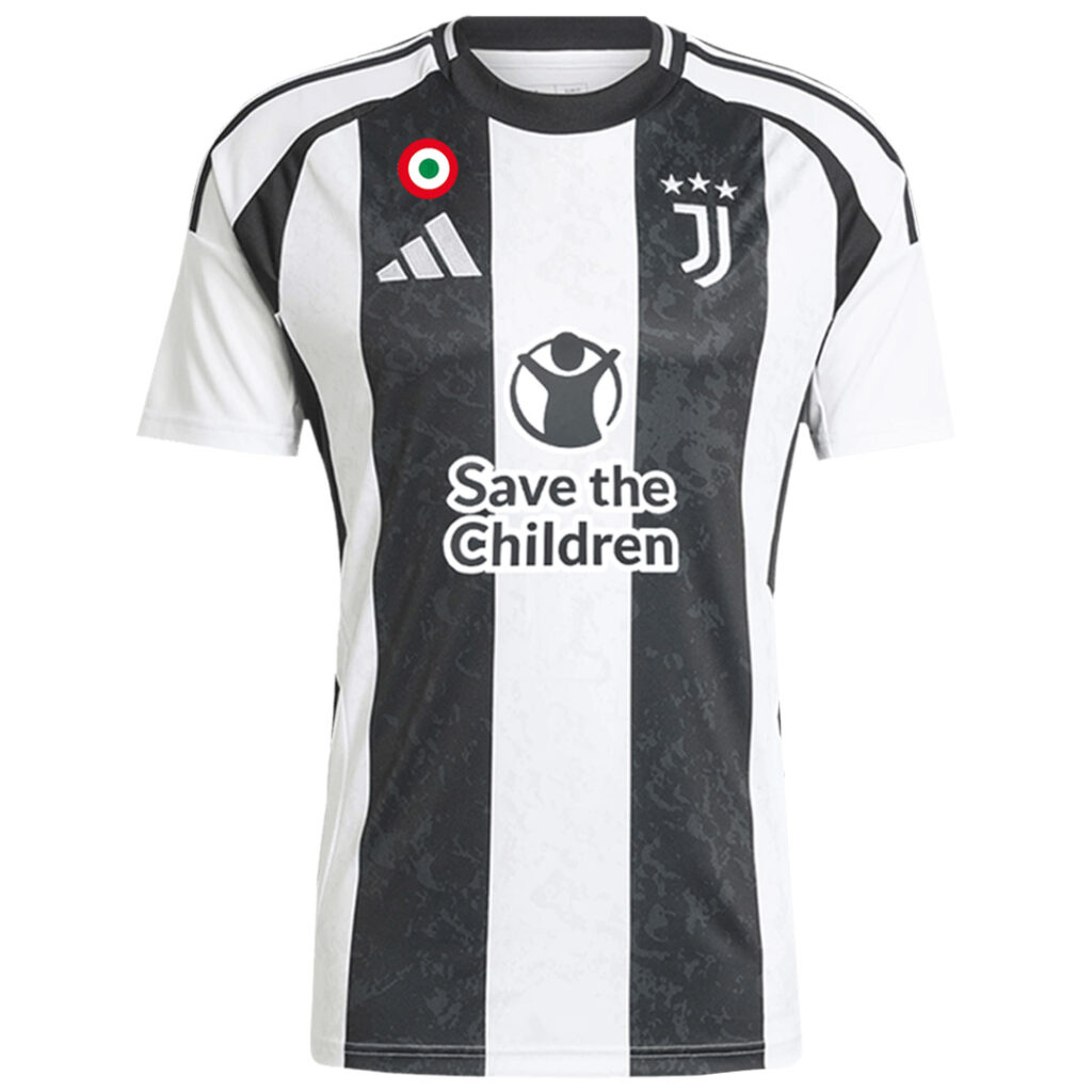 Juventus Home Save Children Sponsor Jersey - Cancha Kits