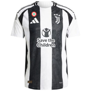 Juventus Home Save Children Sponsor Match Jersey Player Version - Cancha Kits