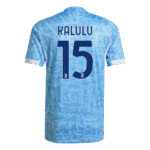 KALULU #15 Juventus Away Match Jersey Player Version 2025/26