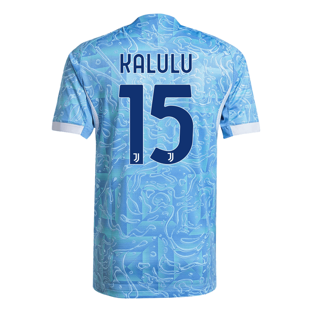 KALULU #15 Juventus Away Match Jersey Player Version 2025/26 — Juventus Away 2025/26