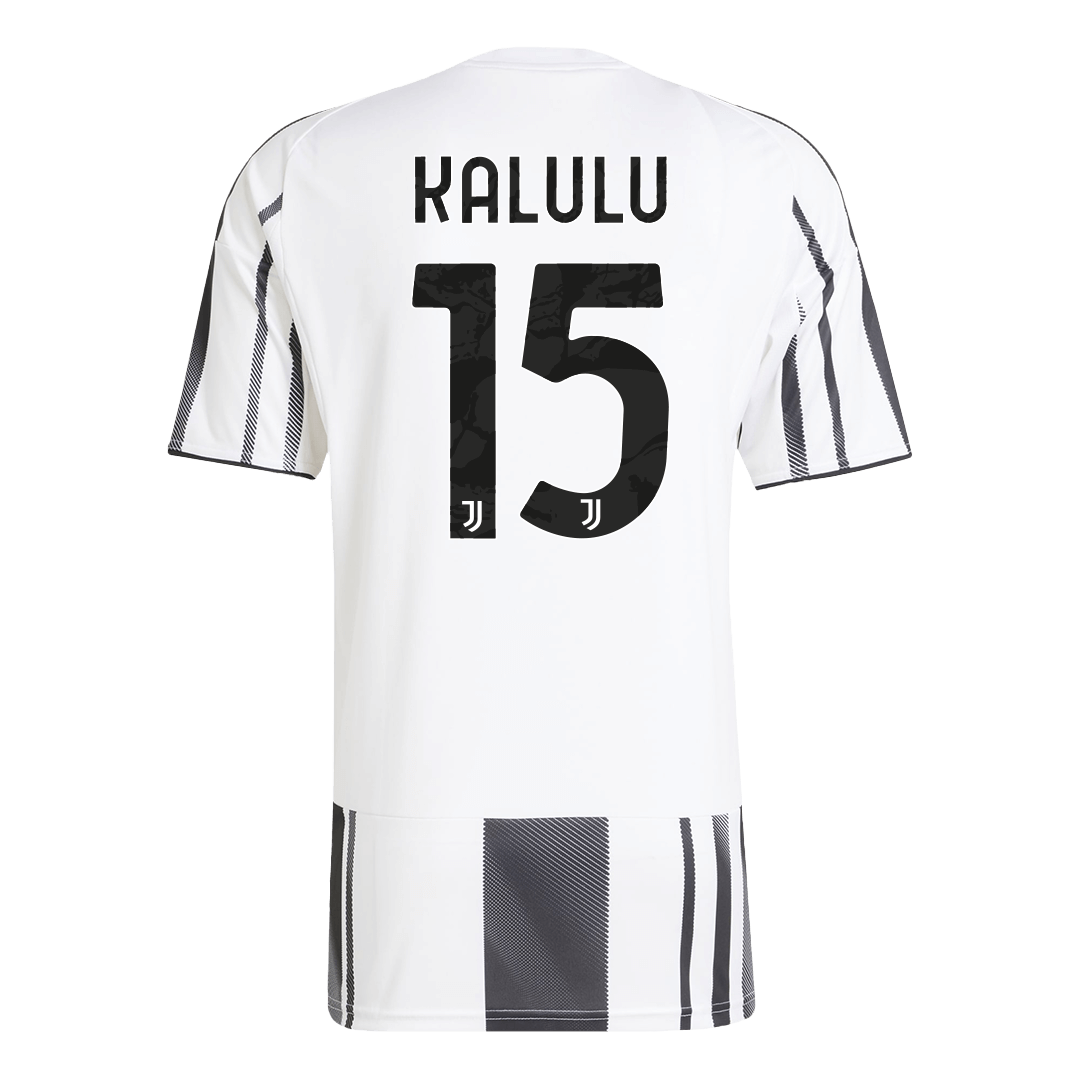 KALULU #15 Juventus Home Jersey 2025/26 — Juventus Home 2025/26