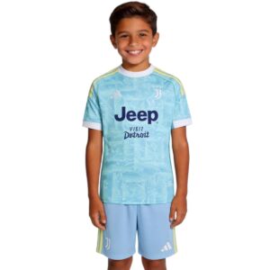 Kids Juventus Away Jersey Kit 2025/26 - Cancha Kits