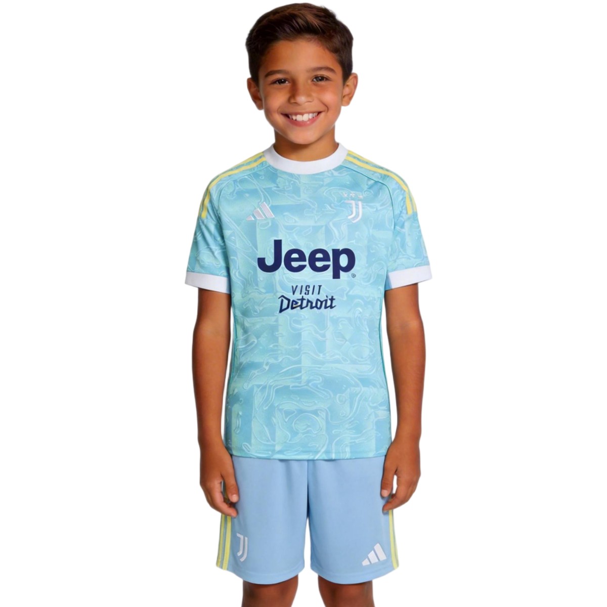 Kids Juventus Away Jersey Kit 2025/26 — Juventus Away 2025/26