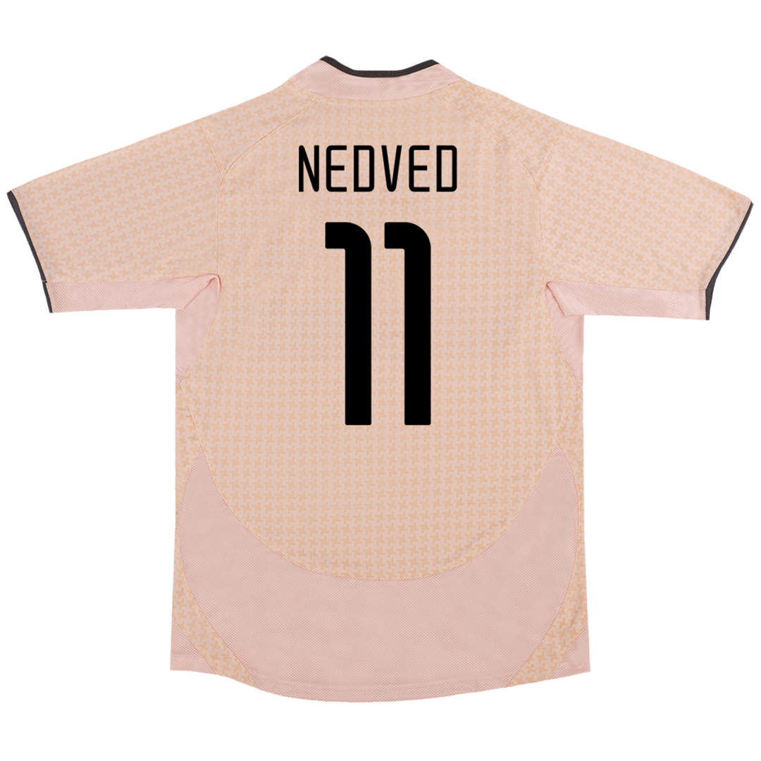 NEDVED #11 Retro Juventus Away Jersey 2003/04 — Juventus Away 2003/04