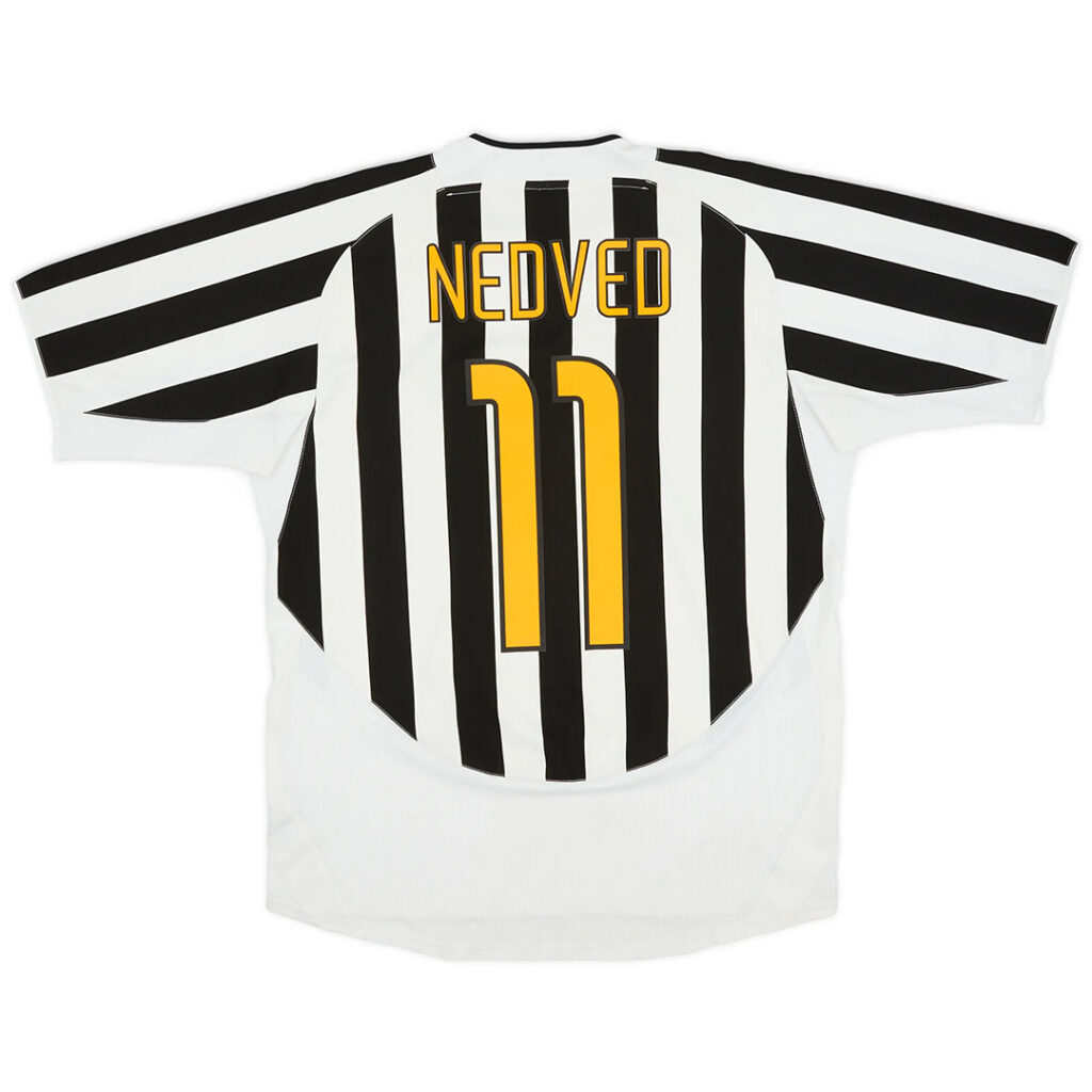 NEDVED #11 Retro Juventus Home Jersey 2003/04 - Cancha Kits