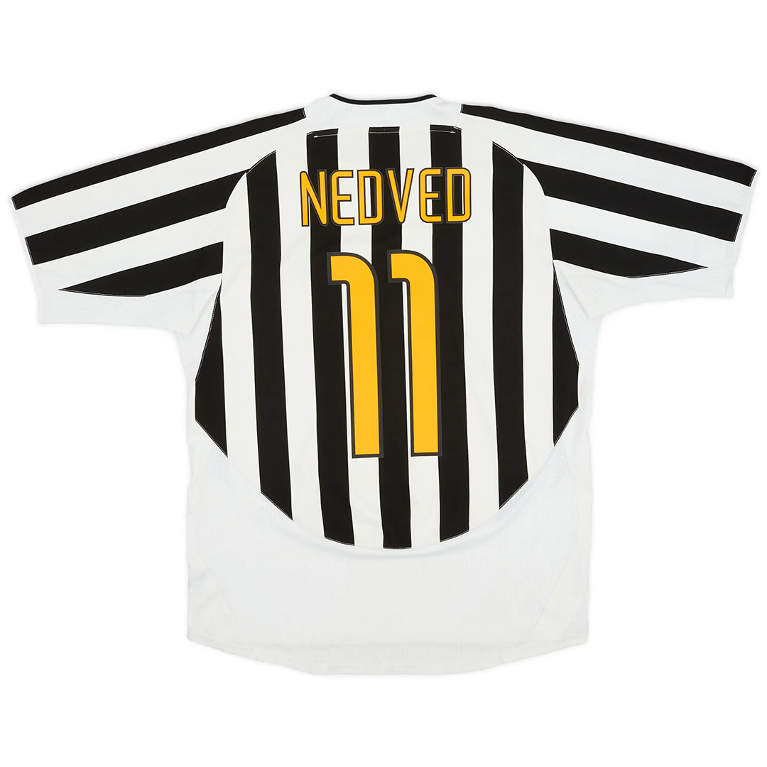 NEDVED #11 Retro Juventus Home Jersey 2003/04 — Juventus Home 2003/04