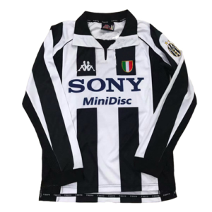 Retro Juventus Home Long Sleeve Jersey 1997/98 - Cancha Kits