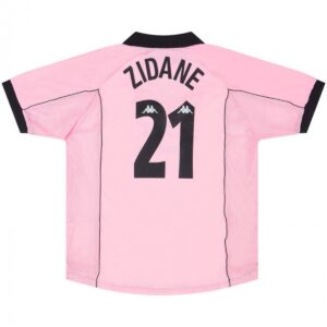 Zidane #21 Retro Juventus Away Jersey 1997/98 - Cancha Kits