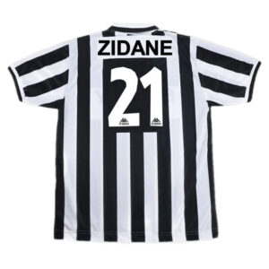 Zidane #21 Retro Juventus Home Jersey 1996/97 - Cancha Kits