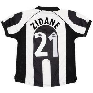 Zidane #21 Retro Juventus Home Jersey 1997/98 - Cancha Kits